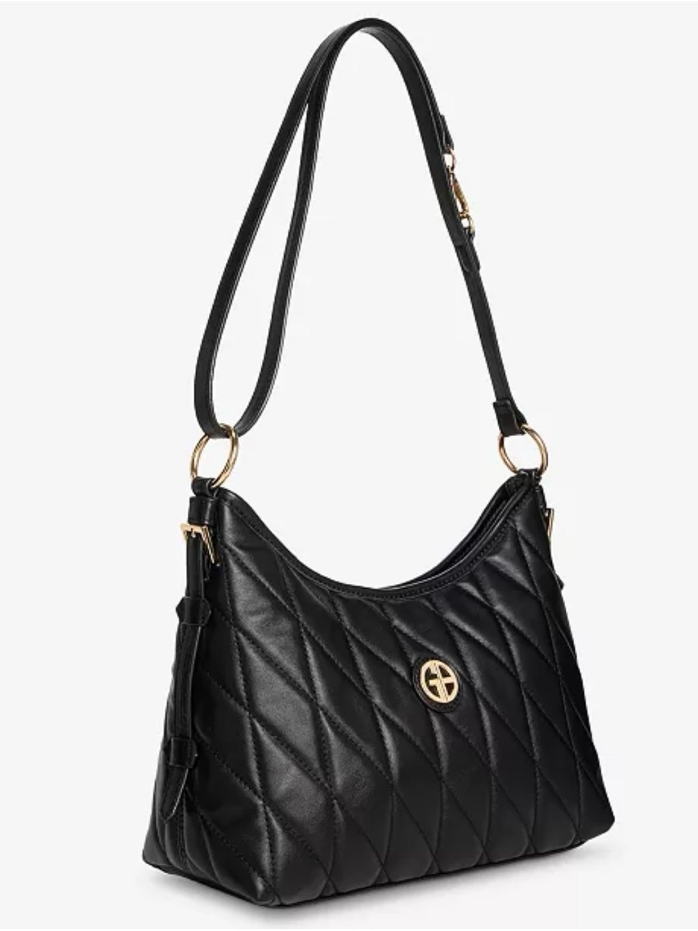Giani Bernini Small Quilted Soft Shoulder Crossbody - Picture 14 of 14